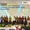 Launching Operasionalisasi Lembaga Sertifikasi Badan Usaha (LSBU) melalui Online Single Submission (OSS)